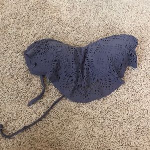 Purple old bathing suit top
